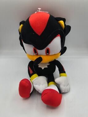 Toy Factory Plush Sega Sonic The Hedgehog Shadow Stuffed Animal Toy